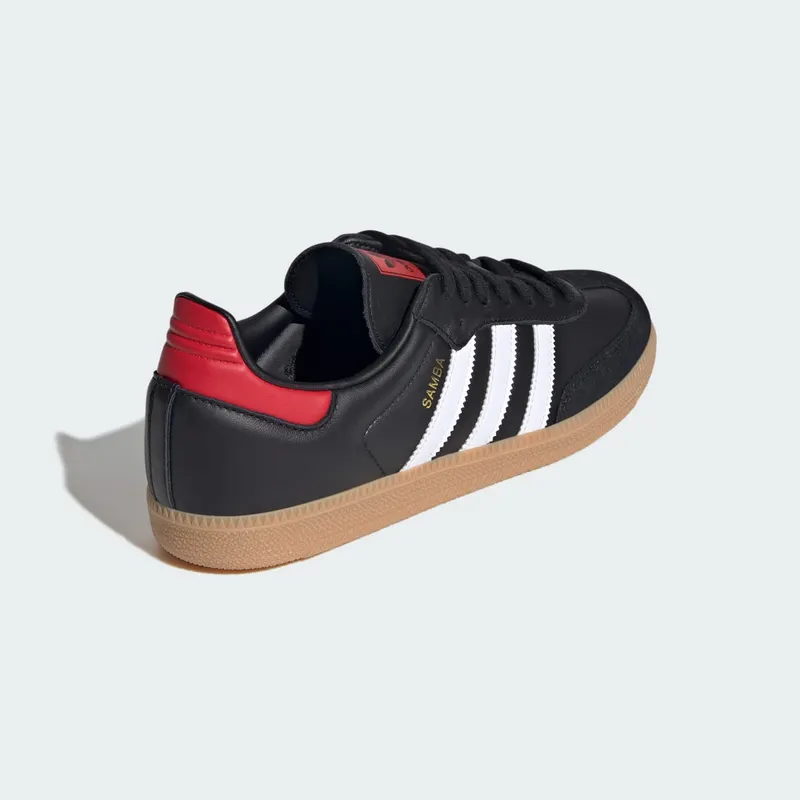 Adidas Samba OG “Black White Red Gum” (IH6869)