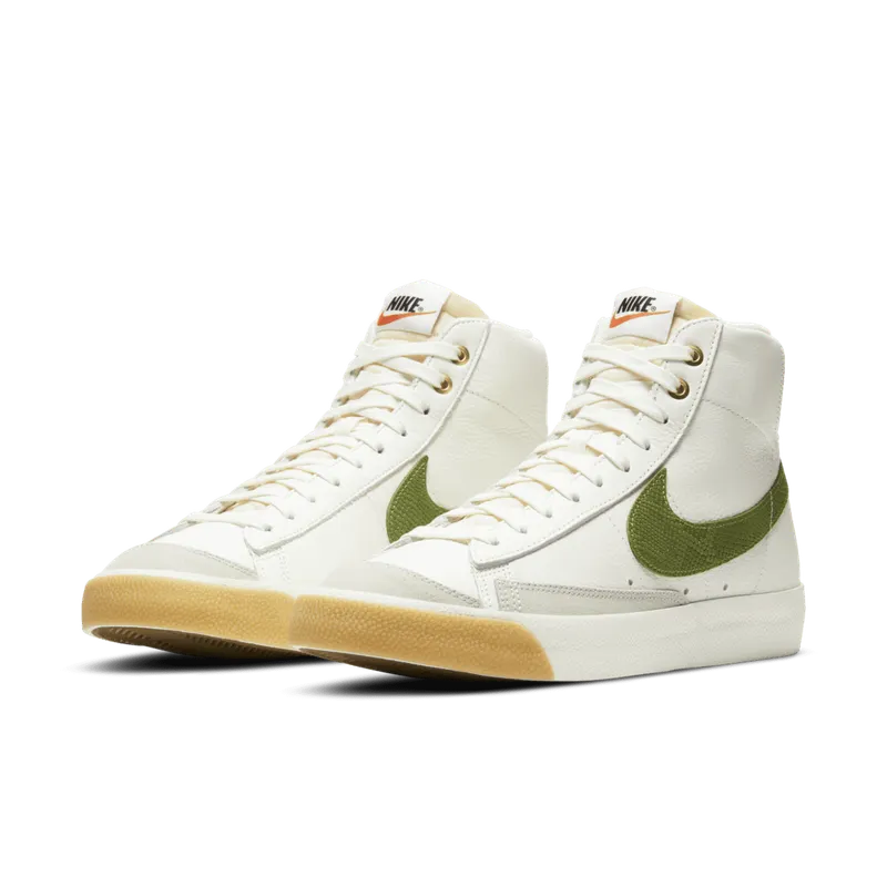 Nike Blazer Mid 77 Vintage Asparagus Snakeskin Sail/Green-White-Gum (DC1706-100)