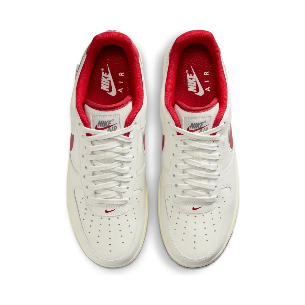 Nike Air Force 1 Low ’07 Sail Gym Red (FV0392-101)