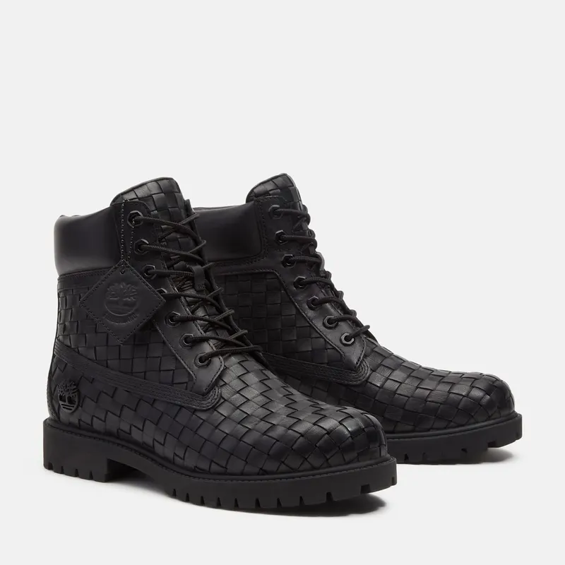 Timberland 6″ Premium Boot Woven Black (TB0A6FD6-EPV)