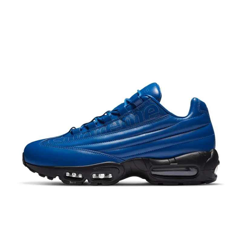 Nike x Supreme Air Max 95 Lux Blue (Made in Italy) (2019) (CI0999-400)