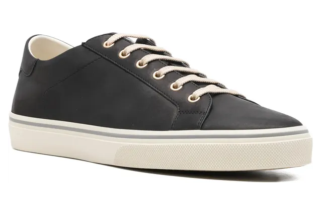 Brunello Cucinelli Metallic-eyelet Lace-up “Black” (MZUSNUZ341 C7995) (3)