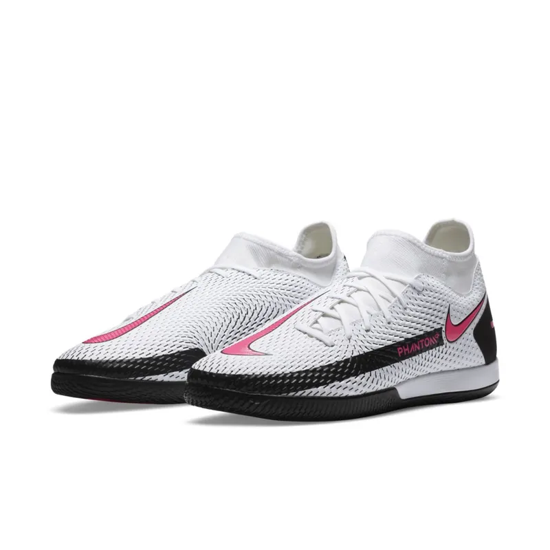Nike  Phantom GT Academy DF IC White Black Pink Blast White/Black-Pink Blast (CW6668-160)