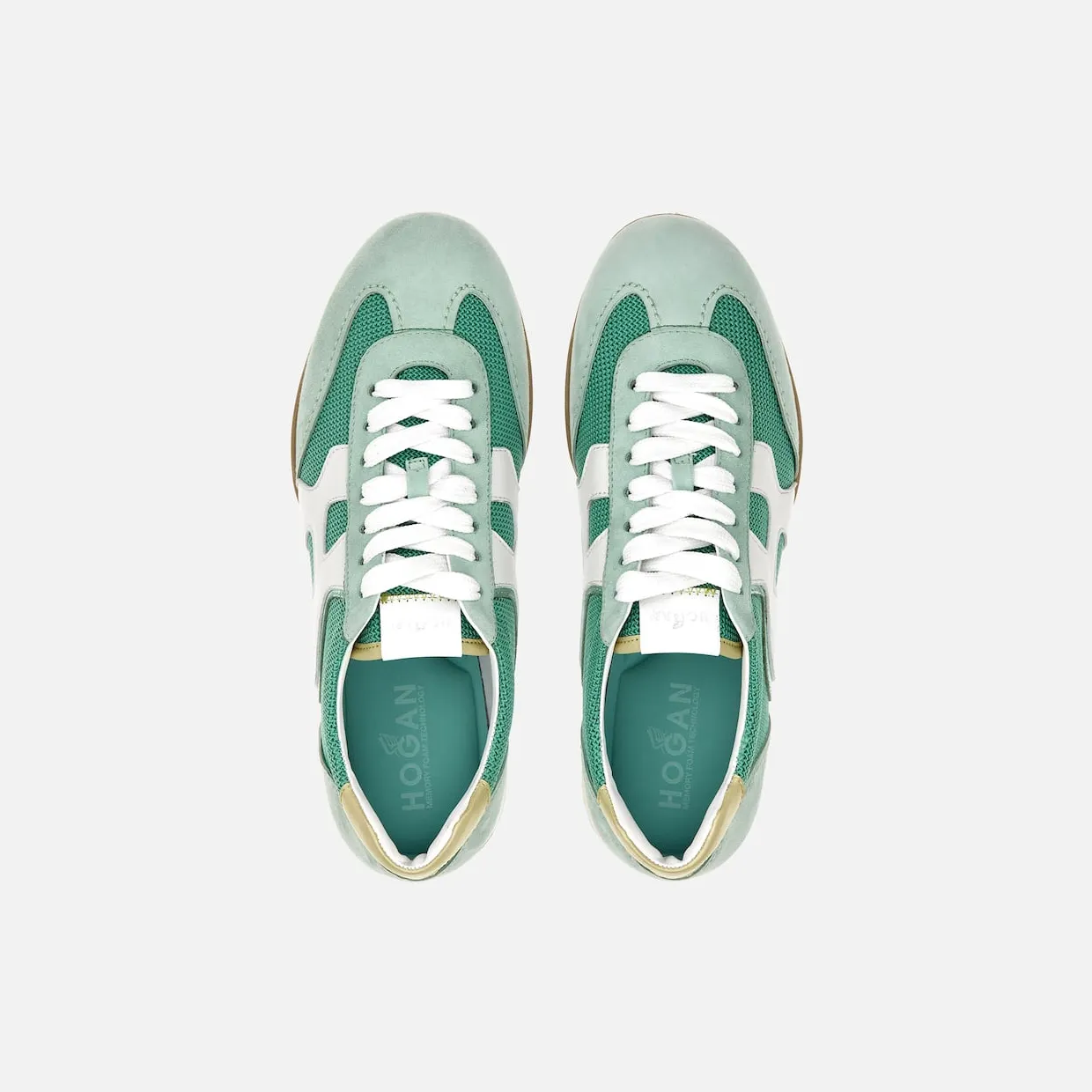 Hogan Olympia-Z Green White Yellow (HXW5650DO01N8Y0BBG) (3)