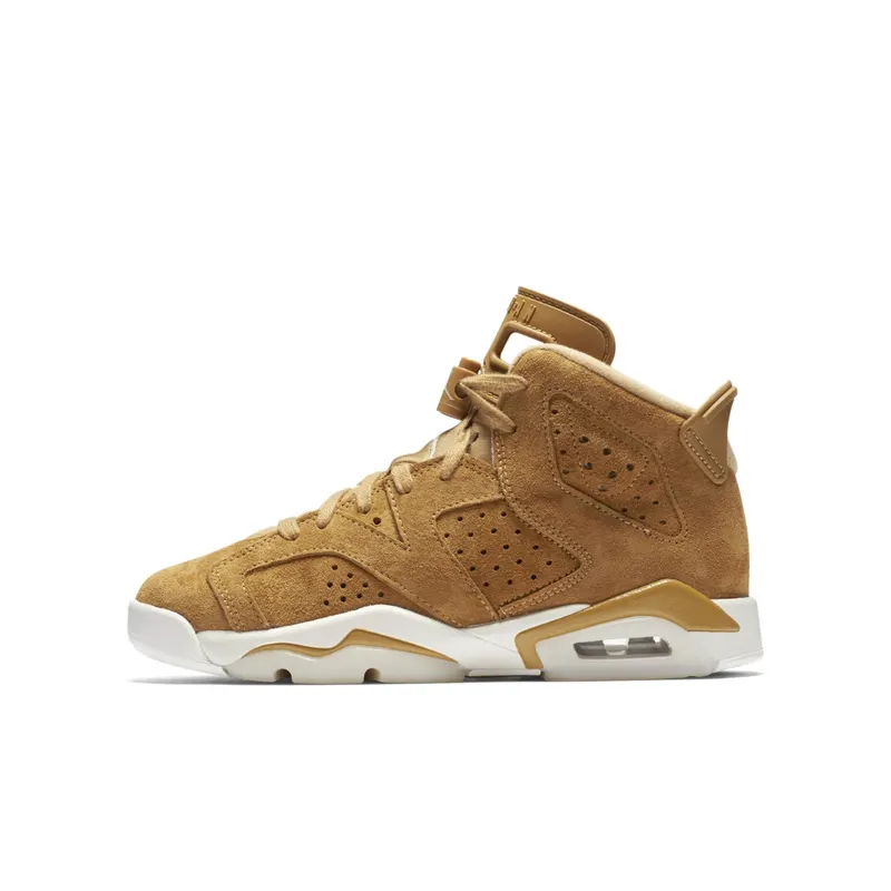 Jordan 6 Retro Wheat (GS) Golden Harvest/Golden Harvest-Sail (384665-705)