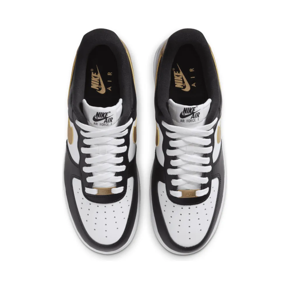 Nike Air Force 1 Low Black White Metallic Gold Black/White-Metallic Gold (CZ9189-001)