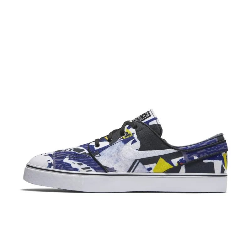 Nike SB Stefan Janoski Canvas Rip Reveal Black/White-Black-White (705190-001)