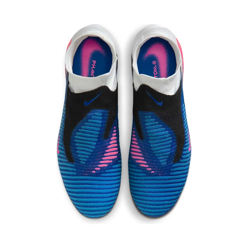 Nike Phantom 6 High Elite Racer Blue & Pink Blast – Firm Ground Laceless (HJ2147-446)