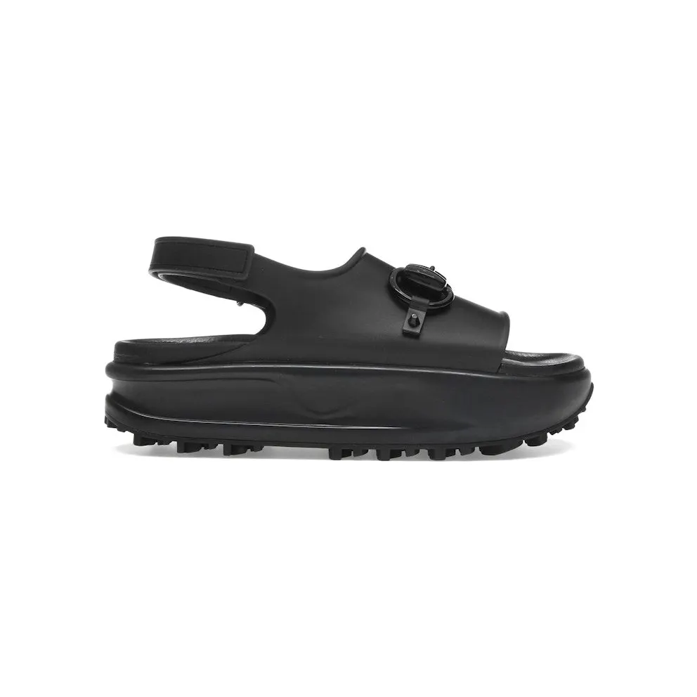 Gucci Interlocking G Platform Sandal Black (742435 JAAC9 1000)