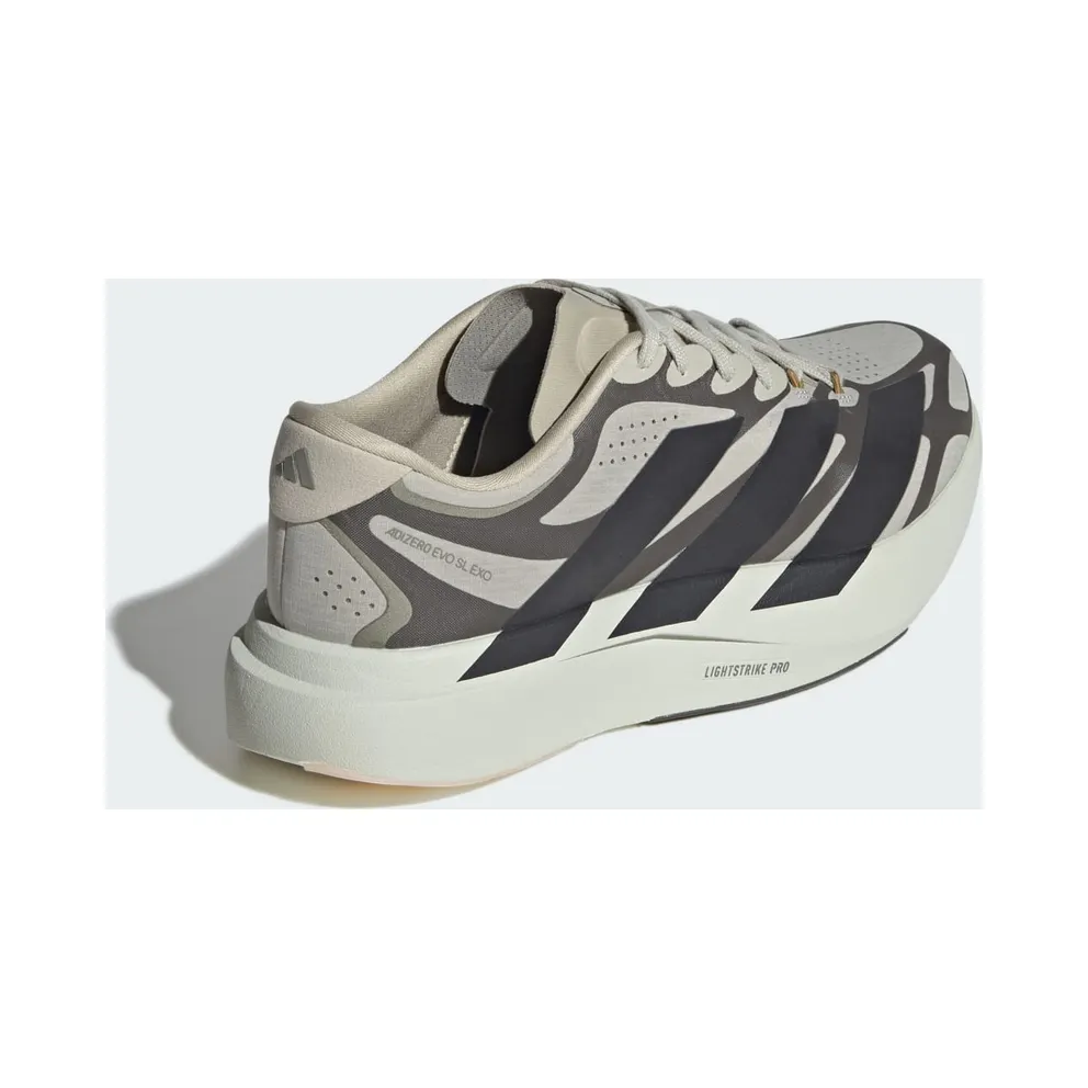 Adidas ADIZERO EVO SL EXO Putty Grey / Utility Black / Iron Metallic (KI4771)