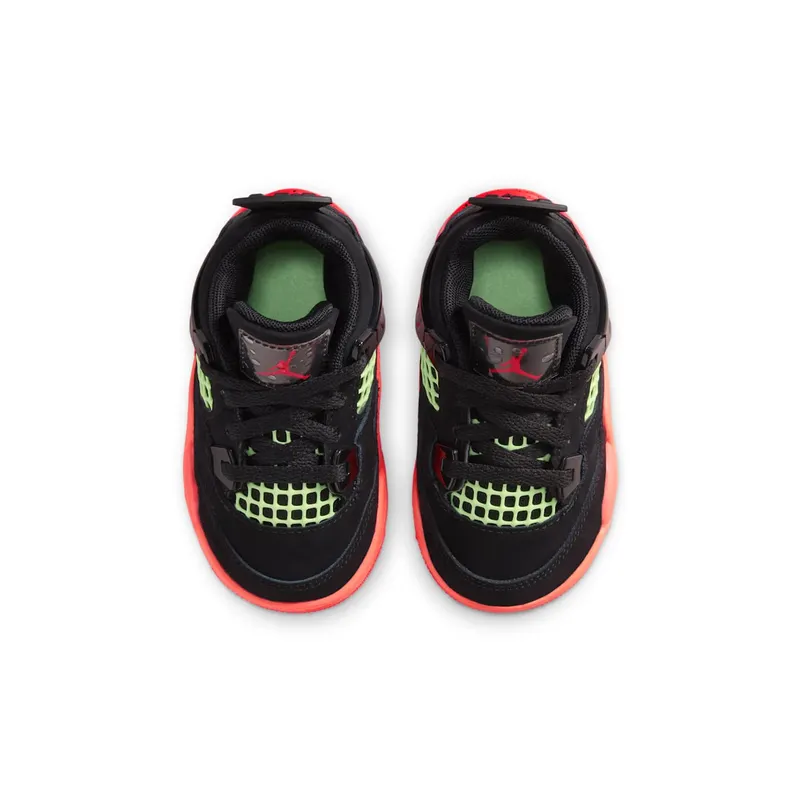 Air Jordan 4 Retro TD “Black Infrared Barely Volt” (II1270-001)