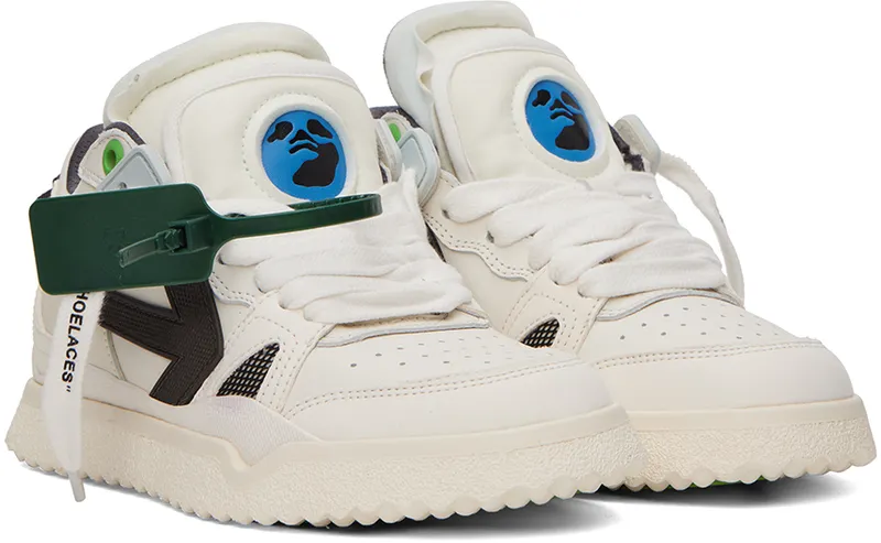 Off-White Sponge Mid “White” (OWIA271F22LEA0010110)
