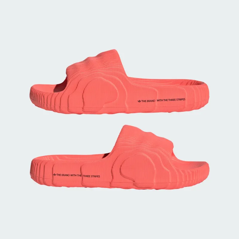 adidas Adilette 22 Slides Solar Red Core Black (IF3567)