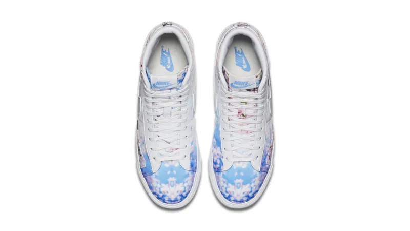 Nike Blazer Mid Cherry Blossom (W) White/Black (536698-101)