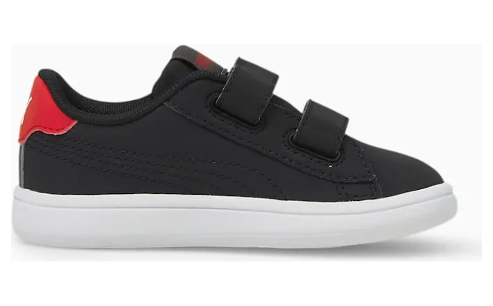 Puma Smash v2 Lil V Babys’ Wit/Zwart (380905-02)