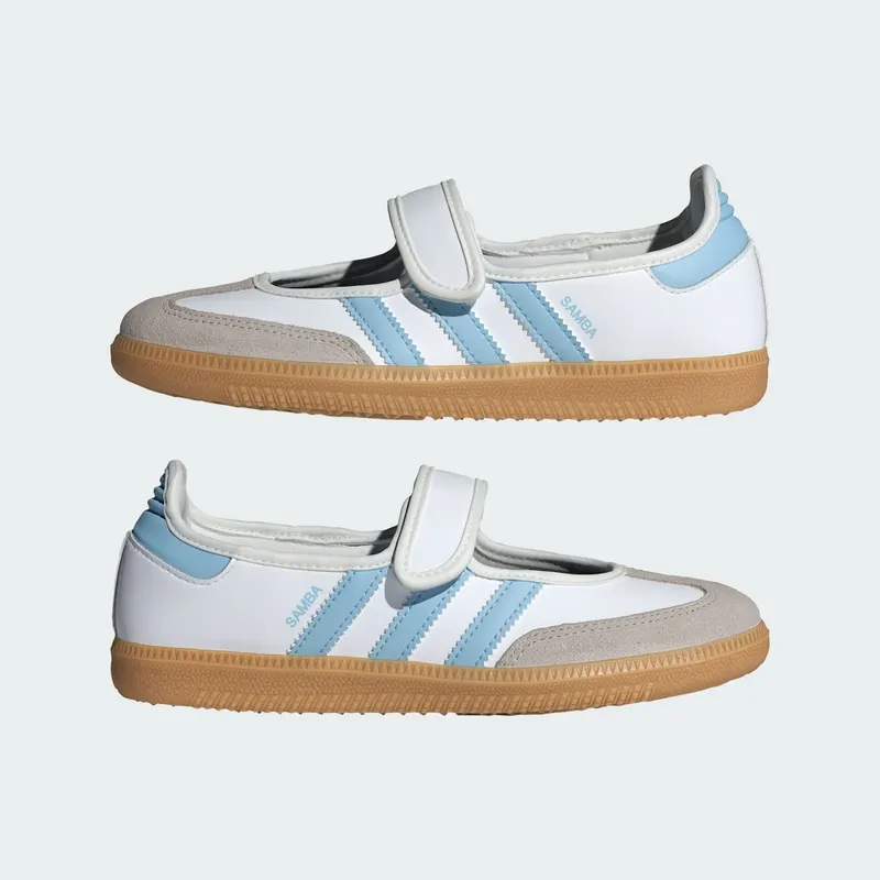 Adidas Samba Jane Kids Cloud White / Clear Sky / Gum (JP9545)