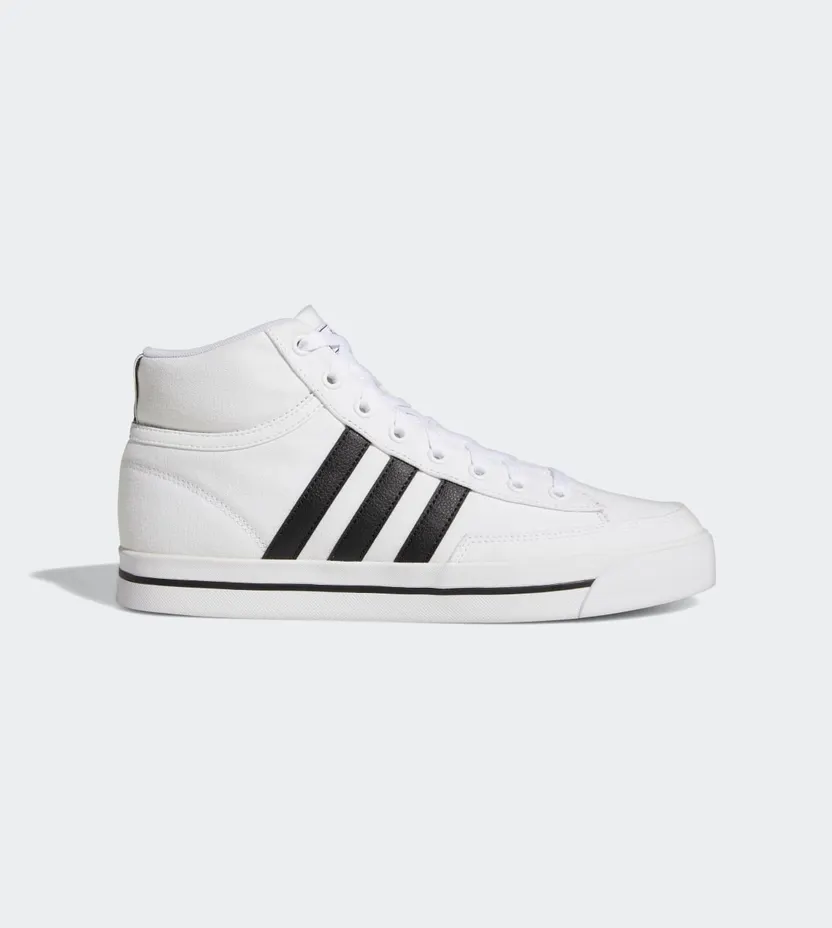 adidas Retrovulc Mid Canvas Skateboarding Cloud White / Core Black / Grey Two (GW8376)