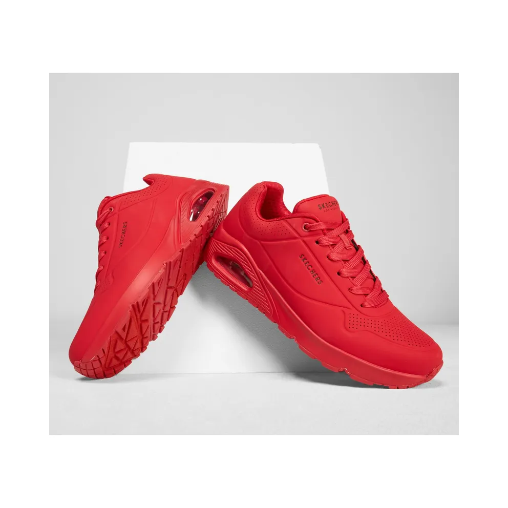Skechers UNO – Stand On Air Sneaker Red