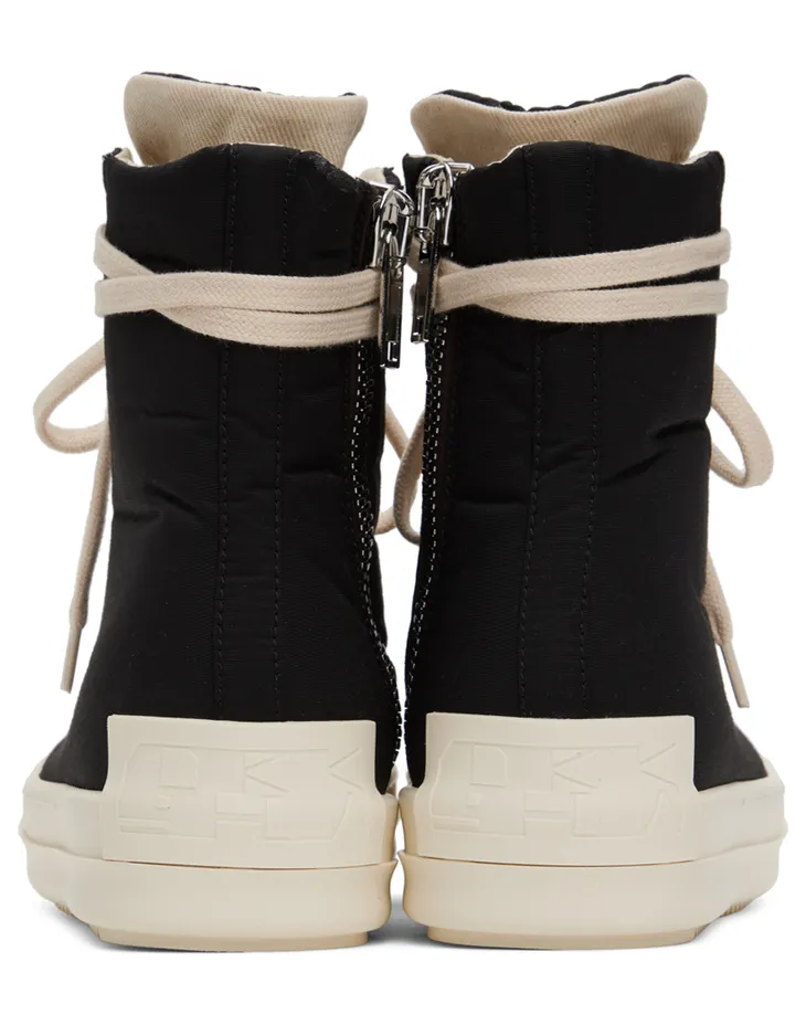 Rick Owens Drkshdw Black Ramones Sneakers (DS02B4800 MUEH3) (2)