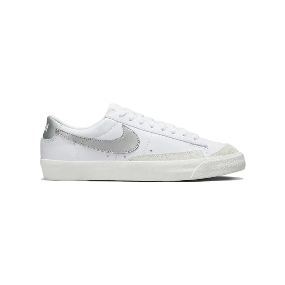 Nike Blazer Low 77 White Metallic Silver (DC4769-113)