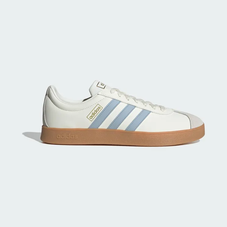 adidas VL Court Classic “Off White / Wonder Blue / Gold Metallic” (JH5063)