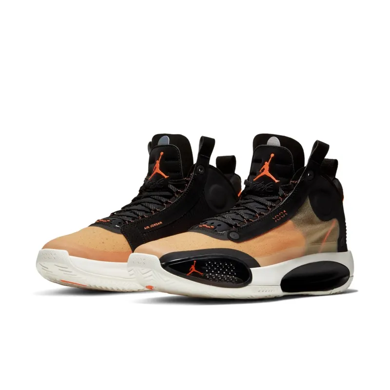 Jordan XXXIV Amber Rise Amber Rise/Black-Sail-Metallic Silver (AR3240-800)
