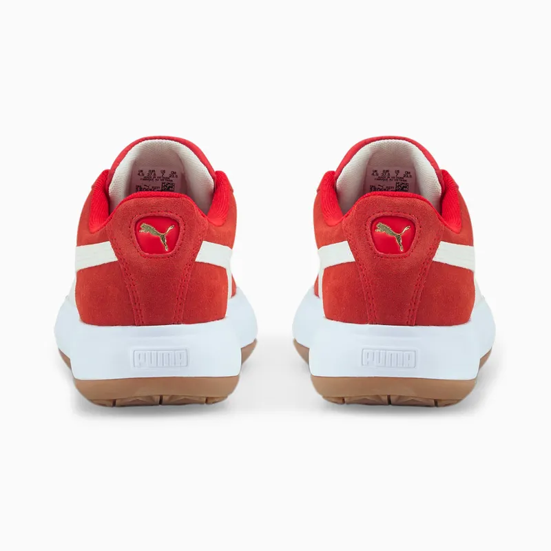 PUMA Suede Mayu Women’ High Risk Red/White/Gum (380686-08)