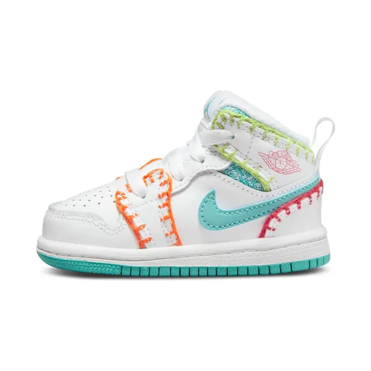 Jordan 1 Mid SE Washed Teal Rush Pink (DM6220-100)