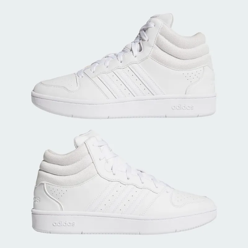 Adidas HOOPS MID CLASSIC Shoes Cloud White / Cloud White / Grey Two (KI1033)