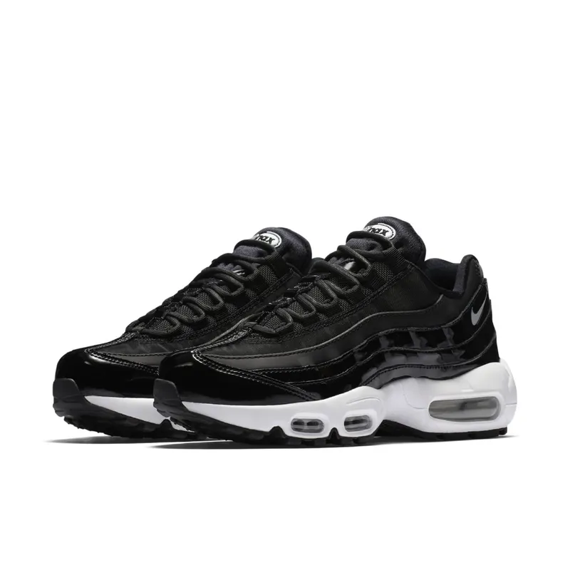 Nike Air Max 95 Black Patent (W) Black/Reflect Silver-Black-Cool Grey (AH8697-001)