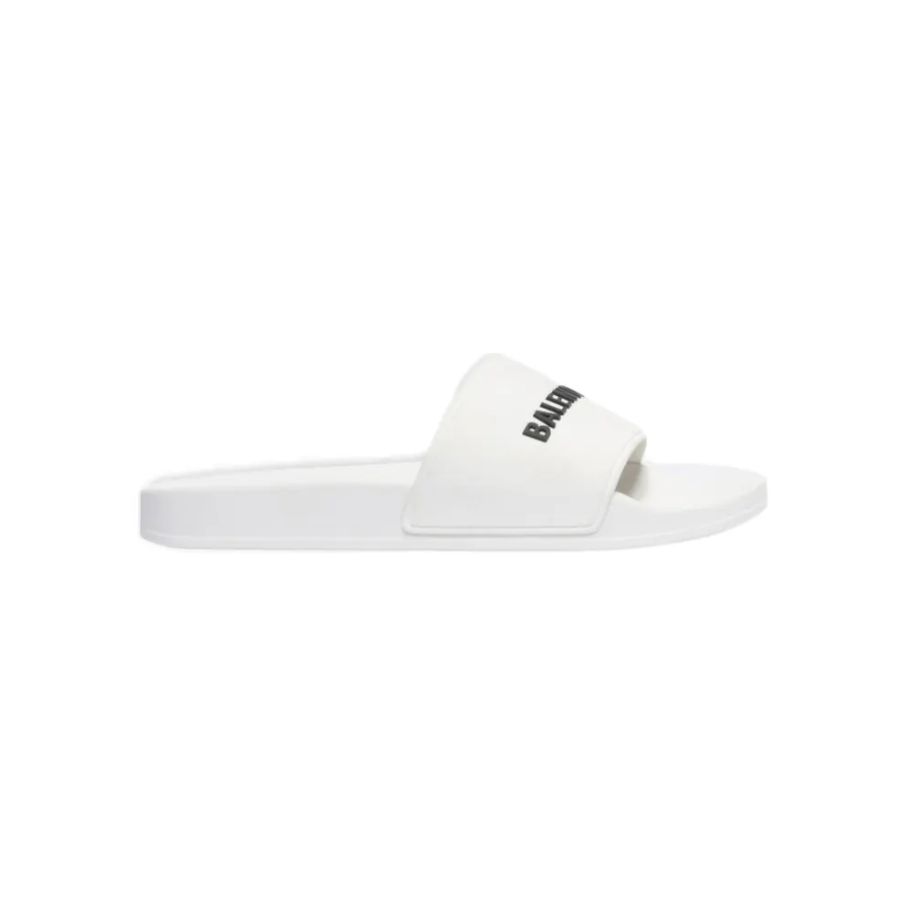 Balenciaga Pool Slide White