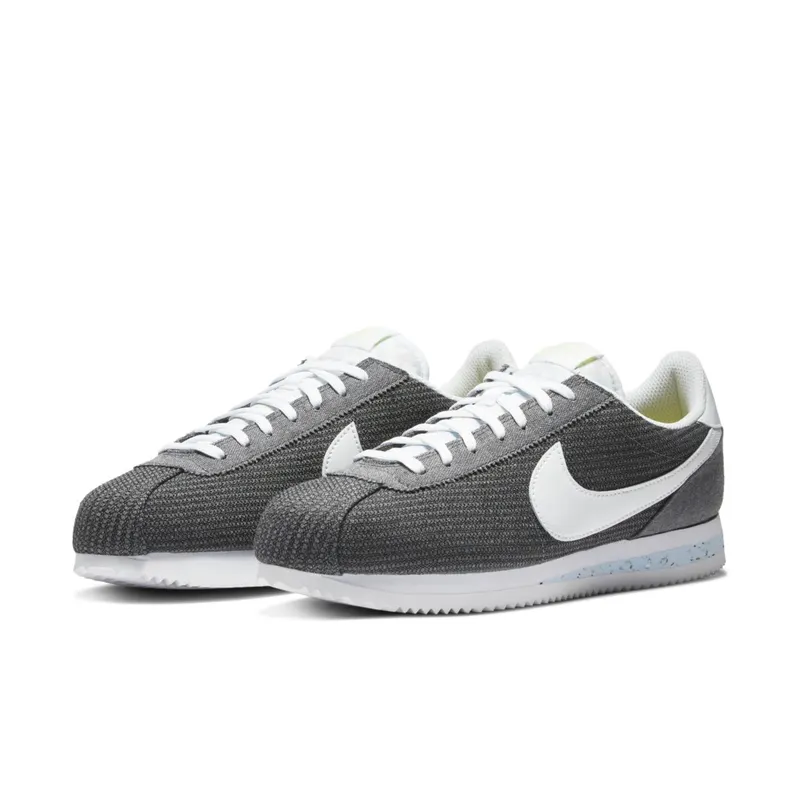 Nike Classic Cortez Recycled Canvas Iron Grey/Barely Volt-White (CQ6663-001)