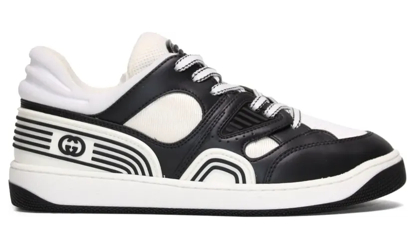 Gucci Basket low-top sneakers – Zwart (7227772SH80)