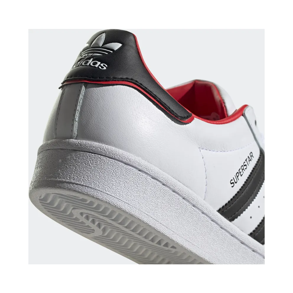 adidas Superstar Valentines Day White (2020) Cloud White/Core Black/Scarlet (FW6384)