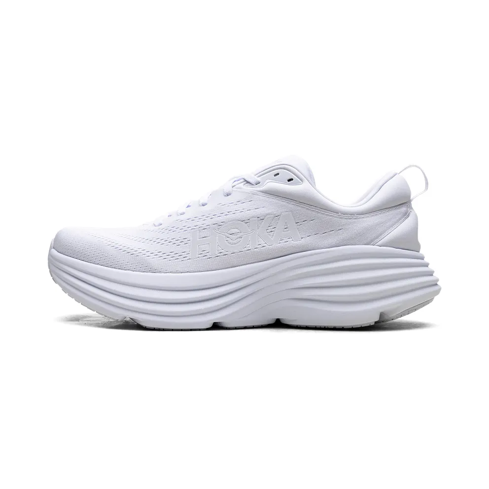Hoka Bondi 8 “Triple White” (1127952-WWH)