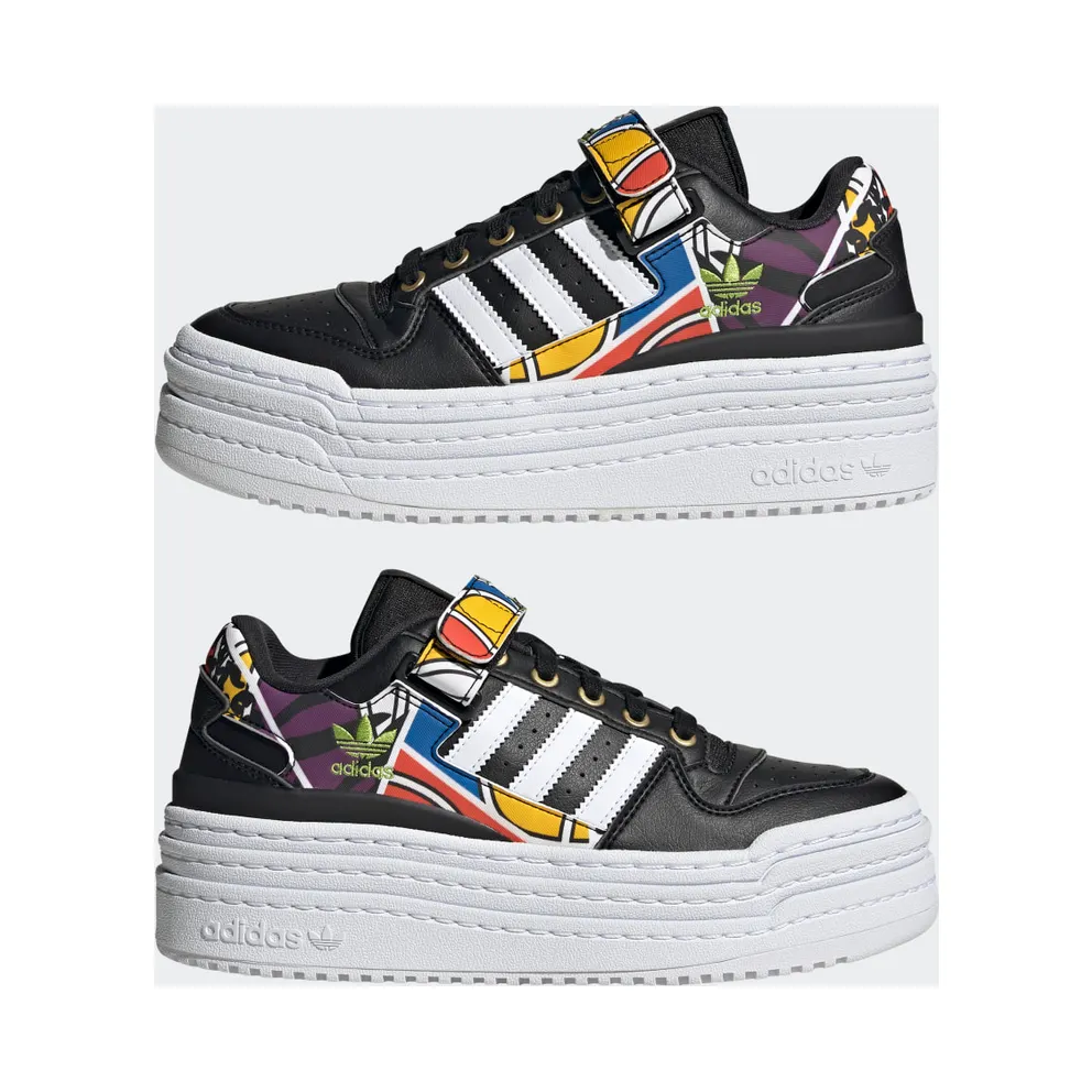 Adidas Rich Mnisi Triple Platforum Lo Core Black / Cloud White / True Orange (GV8052)