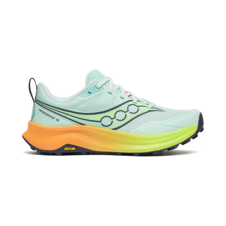 SAUCONY Peregrine 16 “Aqua / Citron” (S11066-130)