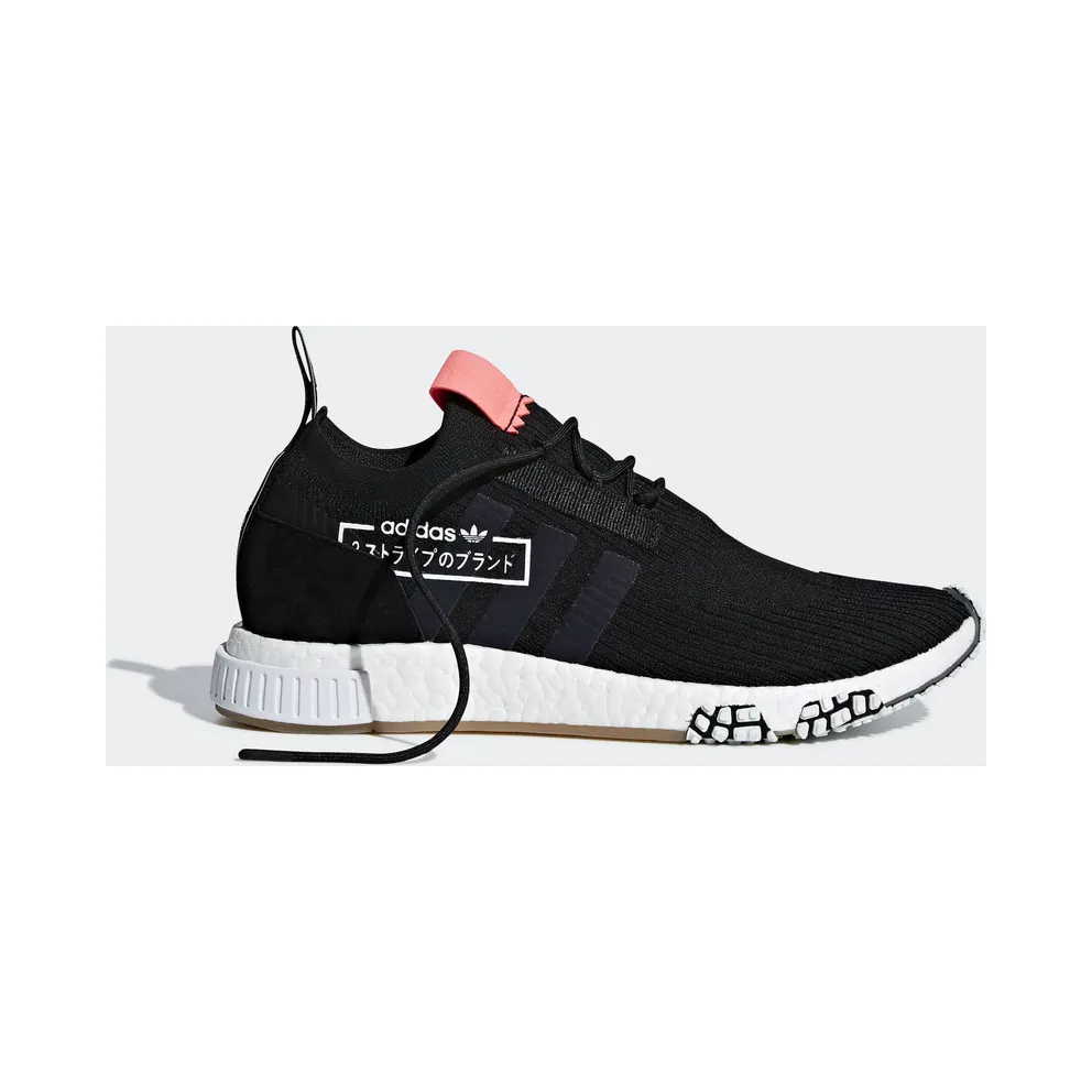 adidas NMD Racer Alphatype Core Black/Core Black/Flash Red (BB7041)