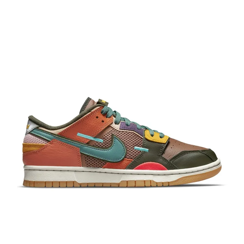 Nike Dunk Low Scrap Archeo Brown (2021) – “Archeo Brown / Bicoastal-sport Spice” (DB0500-200)
