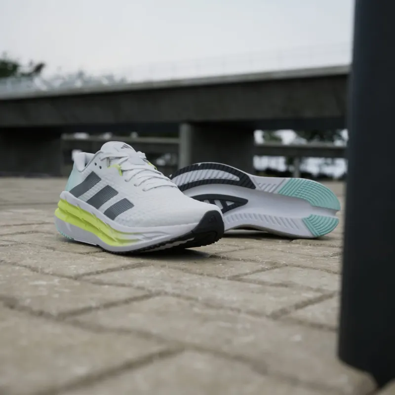 adidas Adistar 3 Cloud White Core Black Pulse Lime (IH7651)