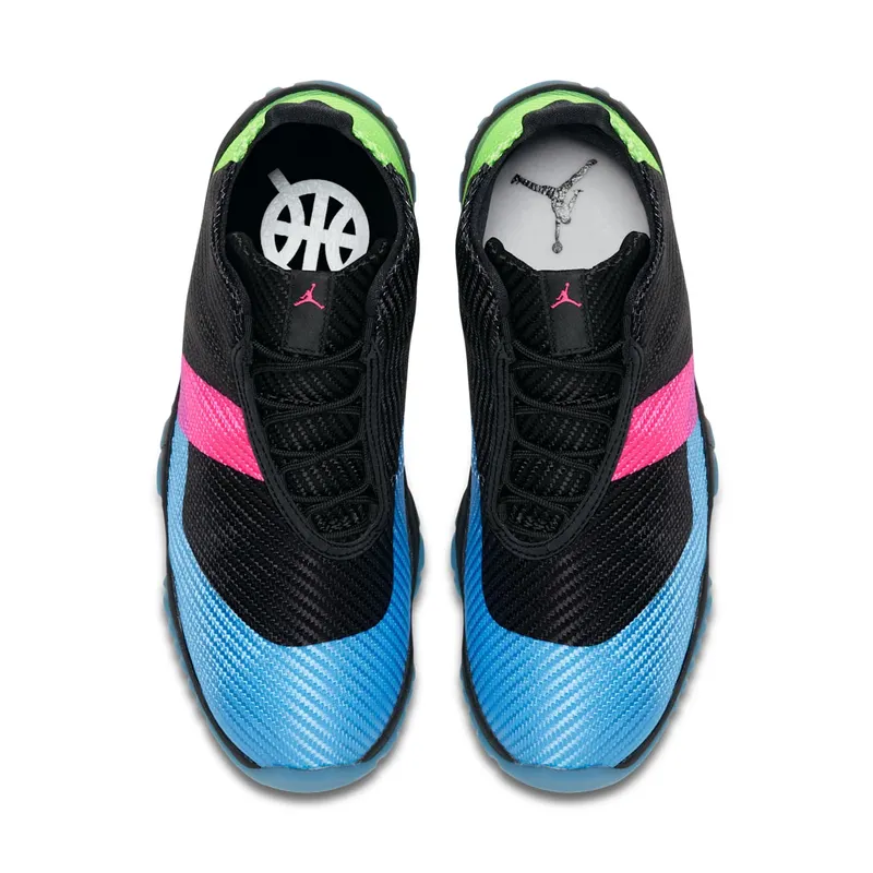 Jordan Future Quai54 (2018) Black/Black-University Blue-Pink Blast (AT9191-001)