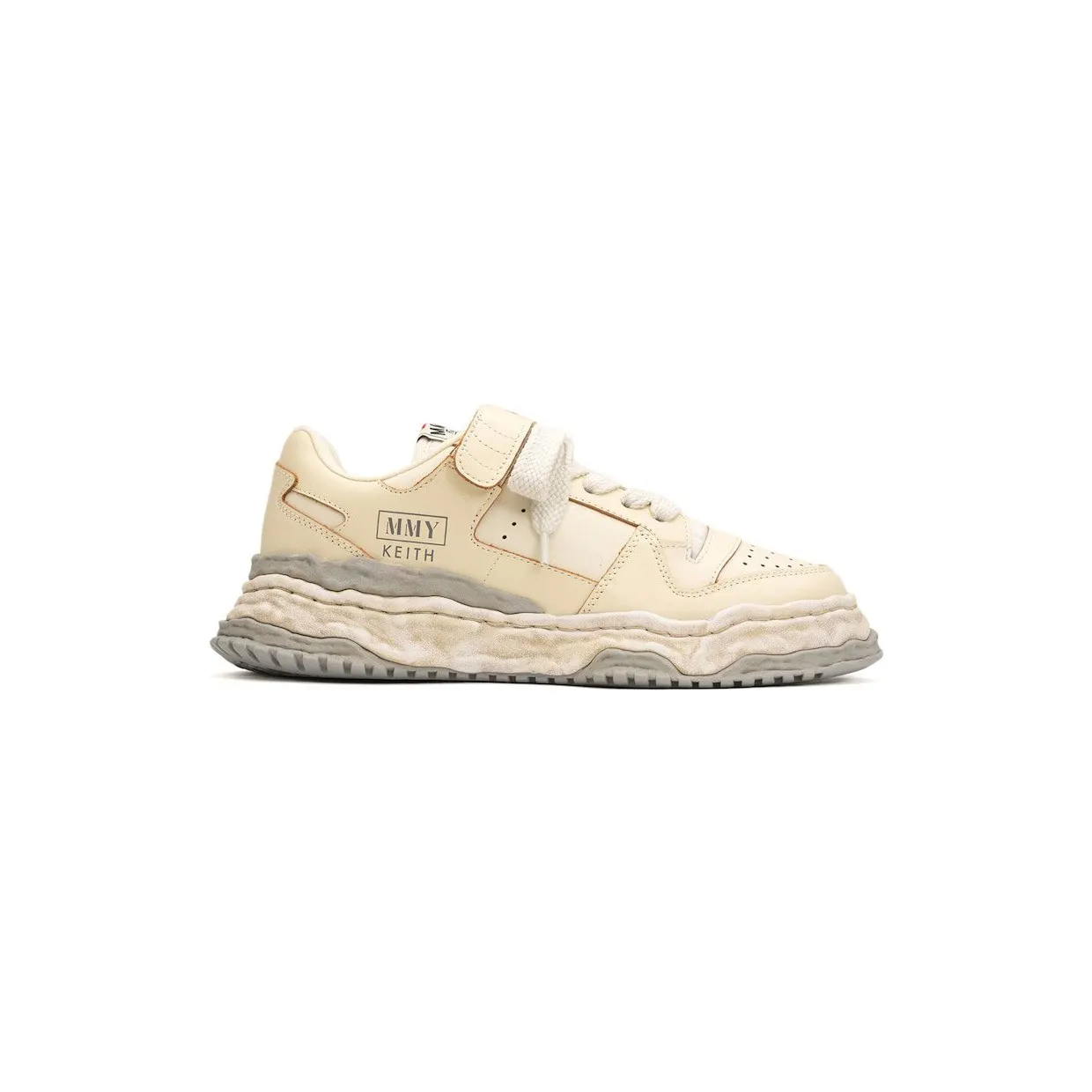 Maison Mihara Yasuhiro Keith OG Sole VL Leather Low White (A14FW708-WHT)