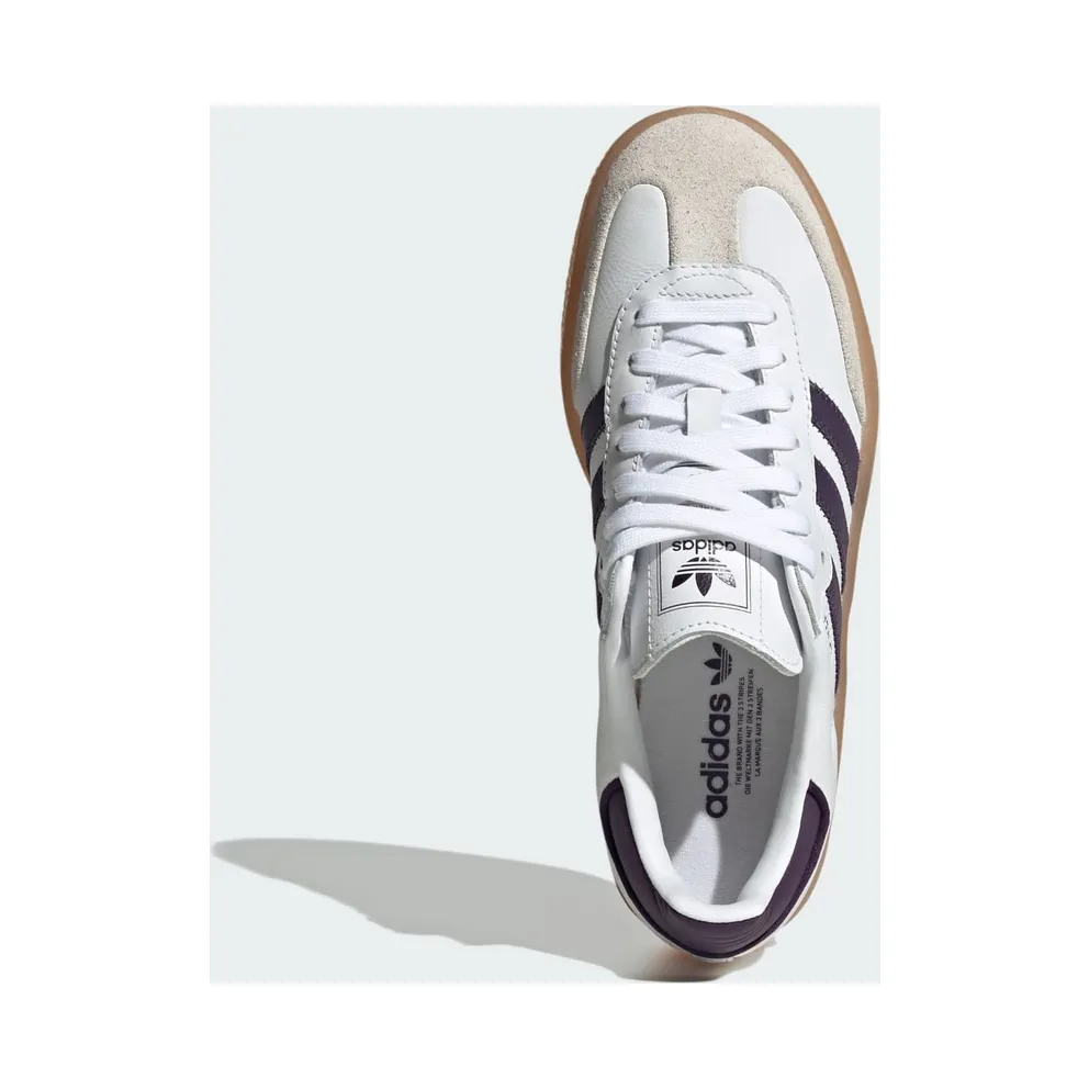 adidas Sambae White Off White Aurora Plum (JS3941)