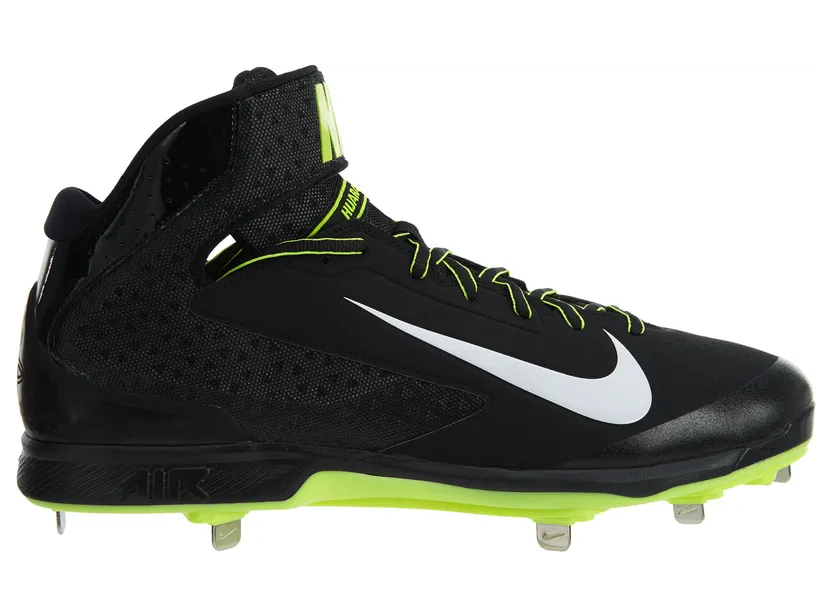 Nike Huarache Pro Mid Metal Black/White-Volt