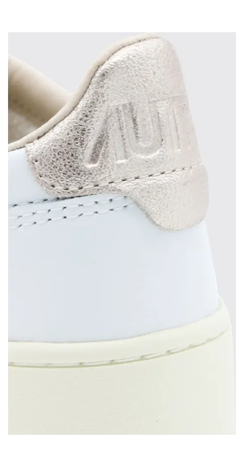 Autry Medalist Platform Low Sneakers in Leather with Perforated Toe and Cut-Out Logo White (PTLWLL27) (3)