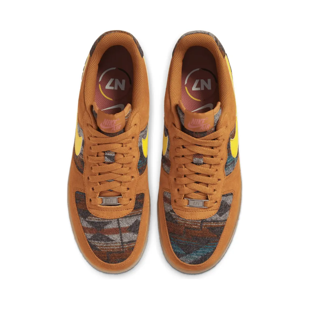 Nike Air Force 1 Low N7 Pendleton (2019) Orange/Maize-Gum (CQ7308-700)
