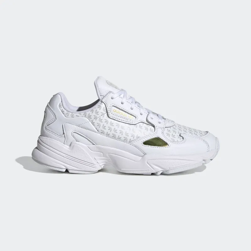 adidas Falcon Cloud White / Grey One / Gold Metallic (FV8257)