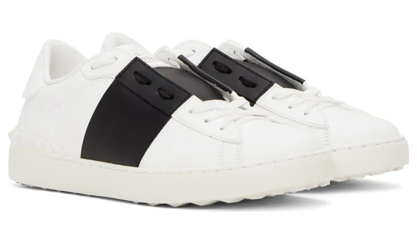 Valentino Garavani White & Black Open A01 BIANCO/NERO/BIAN (1Y0S0830BLU) (4)