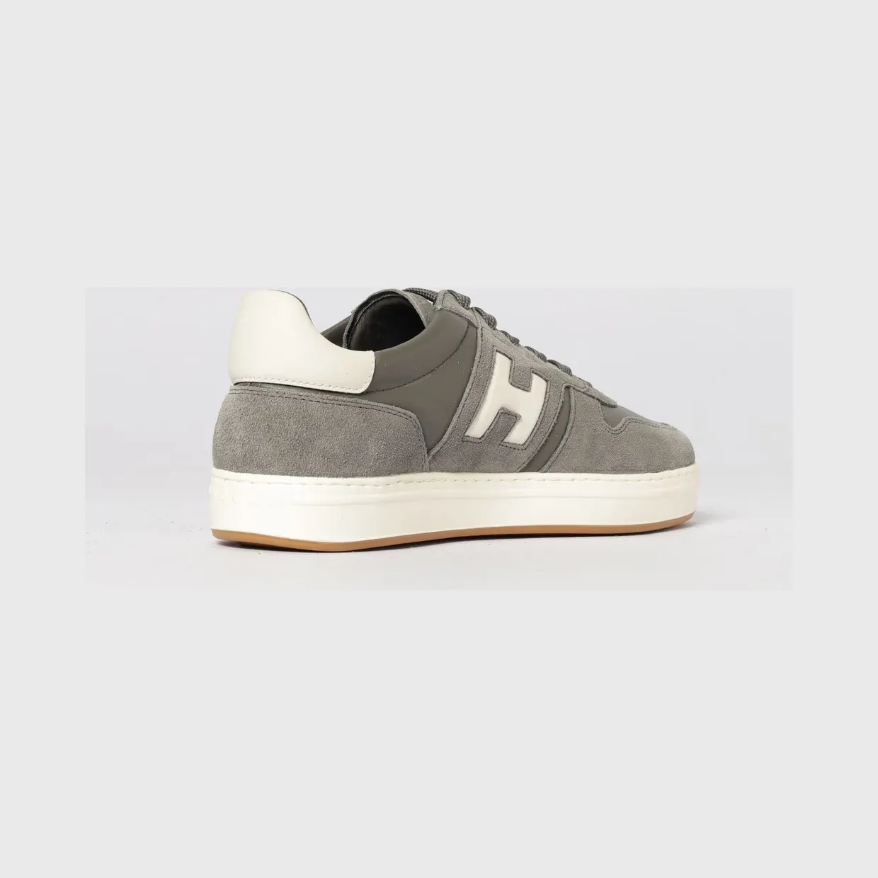 Hogan H-TV Suede Sneakers Grey (HXM6680FZ00UL601VV) (2)
