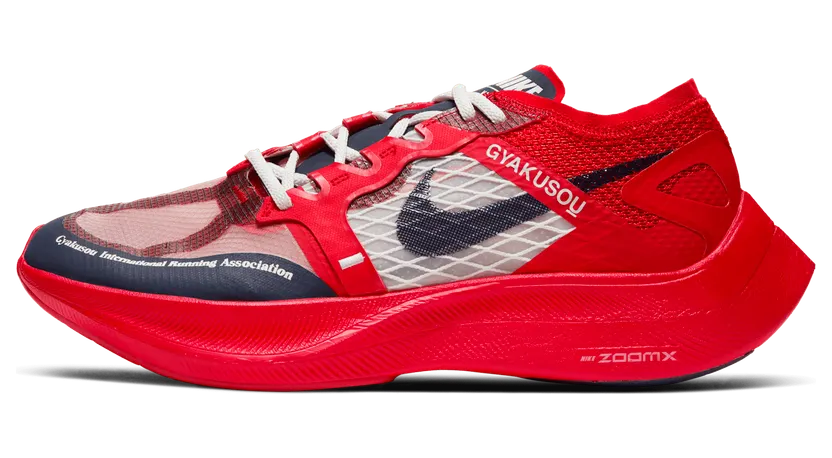 Nike ZoomX Vaporfly Next% x Gyakusou Rood (CT4894-600)